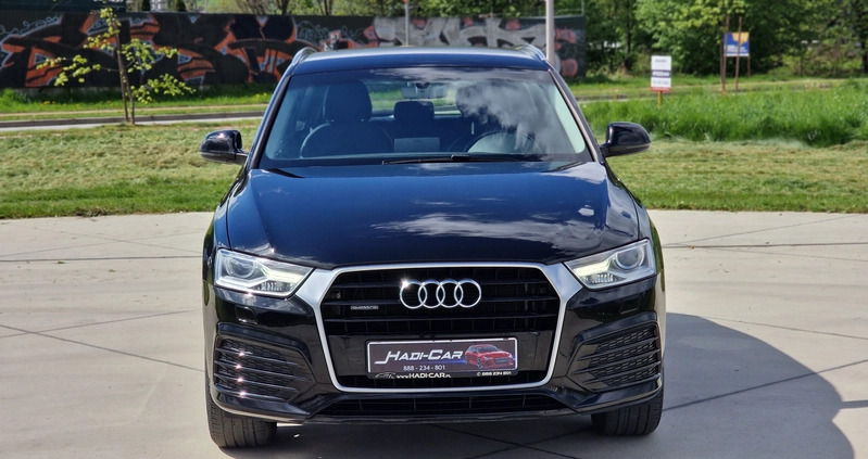 Audi Q3 cena 75900 przebieg: 187000, rok produkcji 2015 z Wronki małe 742